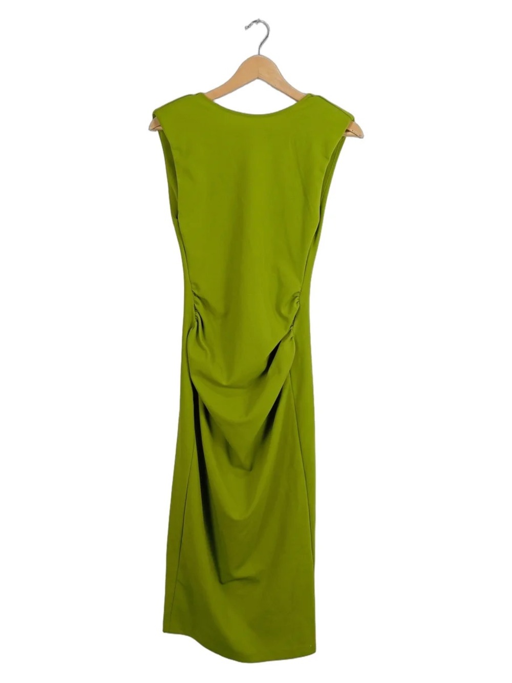 Zara Olive Green Midi Dress